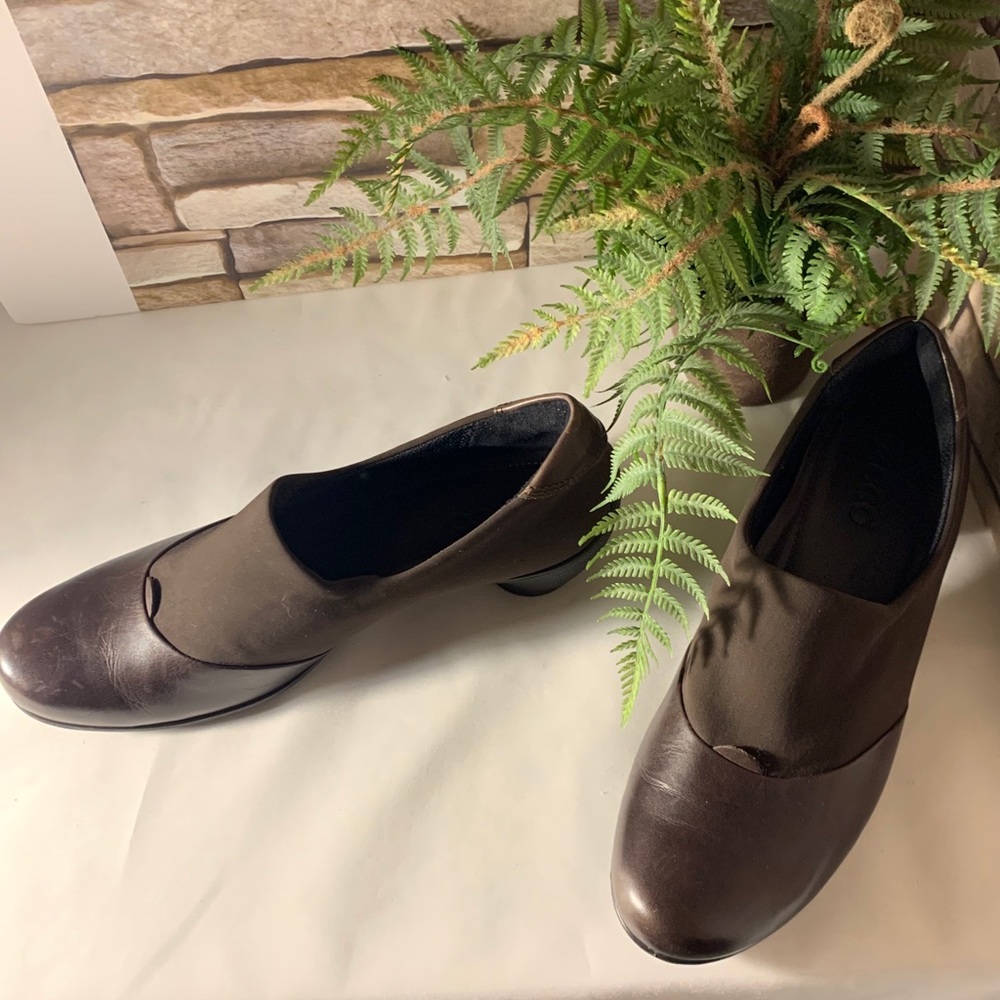 Ecco brown leather shoes - Totally comfortable